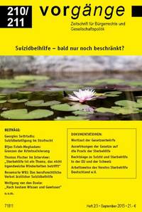 vorgänge 210/211: Suizidbeihilfe (PDF-Version)
