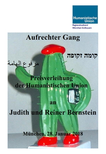 Dokumentation der Verleihung des Preises „Aufrechter Gang“ an Judith & Reiner Bernstein