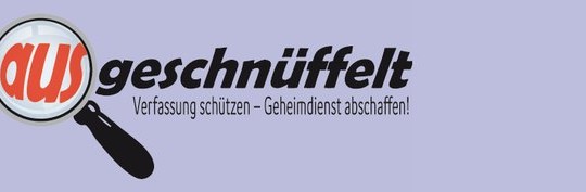 Beitragsbild Kundgebung und Bildaktion gegen geplante Straffreiheit von V-Leuten vor dem Bundestag