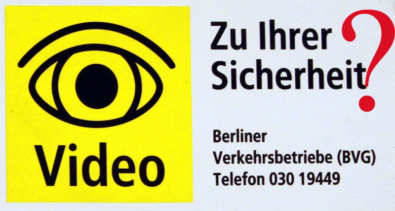 Beitragsbild Aktiventreffen der Humanistischen Union Berlin-Brandenburg: Videoüberwachung allerorts?