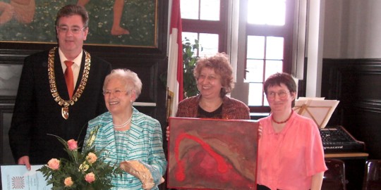 Beitragsbild Verleihung des Marburger Leuchtfeuers 2007 an Käte Dinnebier