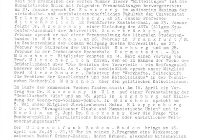 Beitragsbild Mitteilungen Nr. 2 (Heft 2/1962)
