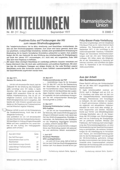 Beitragsbild Mitteilungen Nr. 80 (Heft 3/1977)