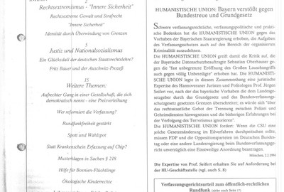 Beitragsbild Mitteilungen Nr. 145 (Heft 1/1994)
