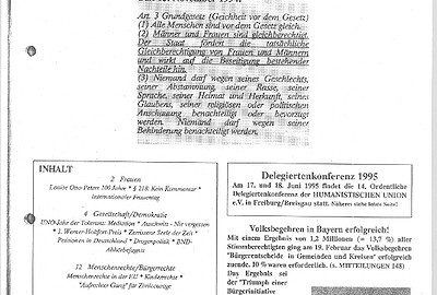 Beitragsbild Mitteilungen Nr. 149 (Heft 1/1995)