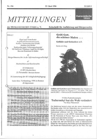 Mitteilungen Nr. 154 (Heft 2/1996)