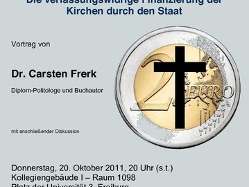 Beitragsbild Finanzen und Vermögen der Kirchen in Deutschland  Die verfassungswidrige Finanzierung der Kirchen durch den Staat