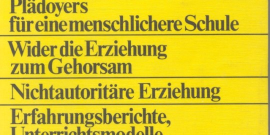 Beitragsbild vorgänge Nr. 3 (Heft 3/1973) Erziehung zur Erziehung (1)