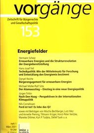 Beitragsbild vorgänge Nr. 153 (Heft 1/2001) Energiefelder