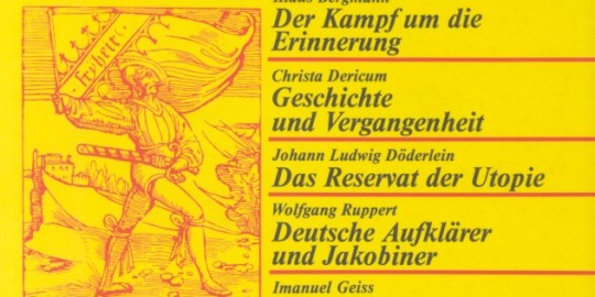 Beitragsbild vorgänge Nr. 26 (Heft 2/1977) Die vergessene Geschichte