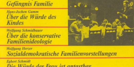 Beitragsbild vorgänge Nr. 42 (Heft 6/1979) Ideologie Familie