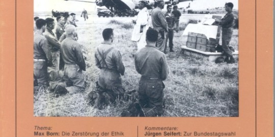 Beitragsbild vorgänge Nr. 61 (Heft 1/1983) Ethik und Atomwaffen