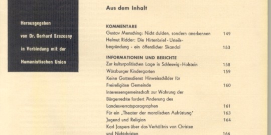 Beitragsbild vorgänge Heft 7/1962