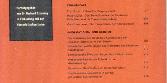 Beitragsbild vorgänge Heft 7/1963