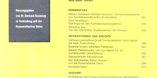 Beitragsbild vorgänge Heft 7-8/1964