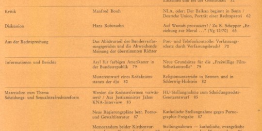 Beitragsbild vorgänge Heft 2-3/1971