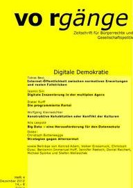 vorgänge Nr. 200: Digitale Demokratie