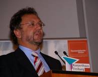 Heribert Prantl (Süddeutsche Zeitung) während der Laudatio