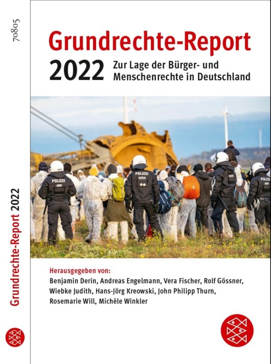 Beitragsbild GRUNDRECHTE-REPORT 2022 der Öffentlichkeit vorgestellt