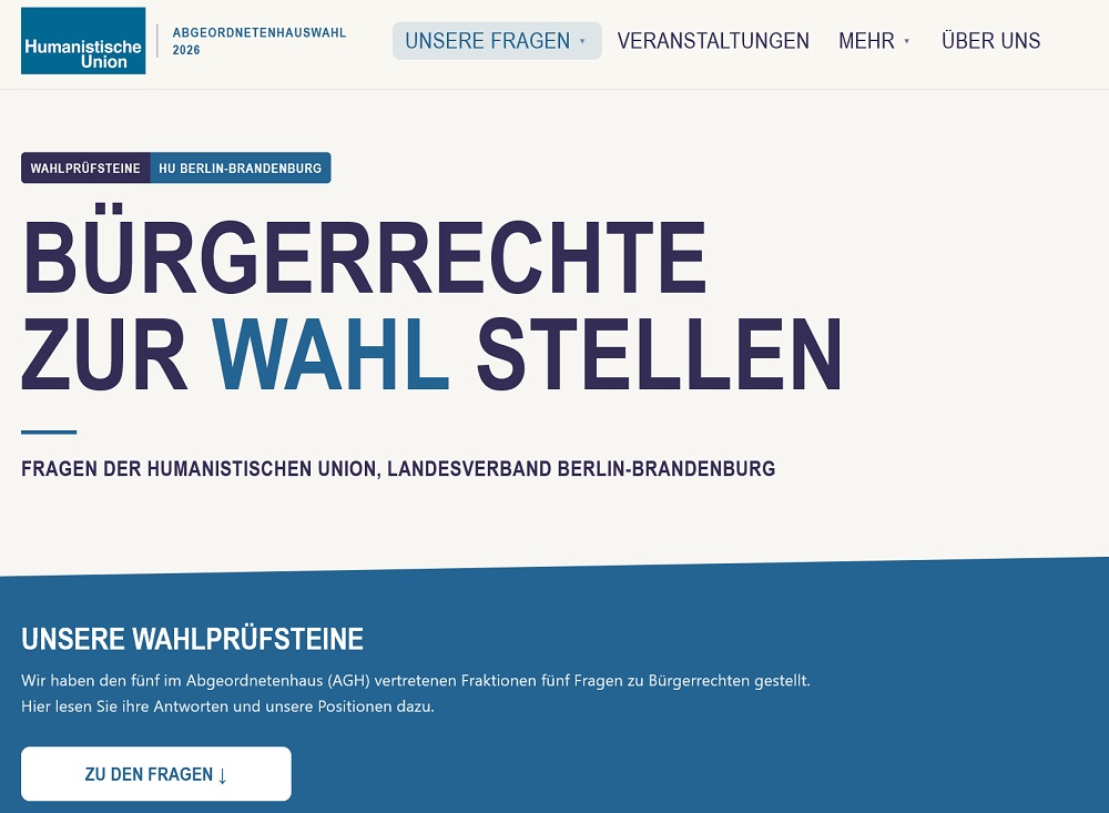 Beitragsbild „wahl26.berlin“ – die Homepage zur Wahl des Berliner Abgeordnetenhauses