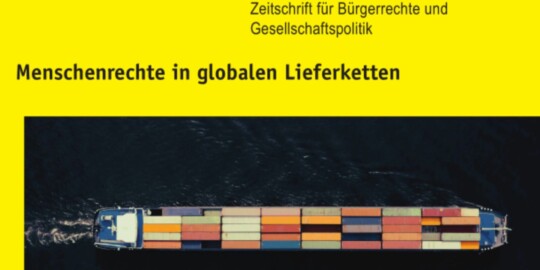 Beitragsbild Menschenrechte in Lieferketten – Entwicklungslinien und Perspektiven eines politischen Streitthemas